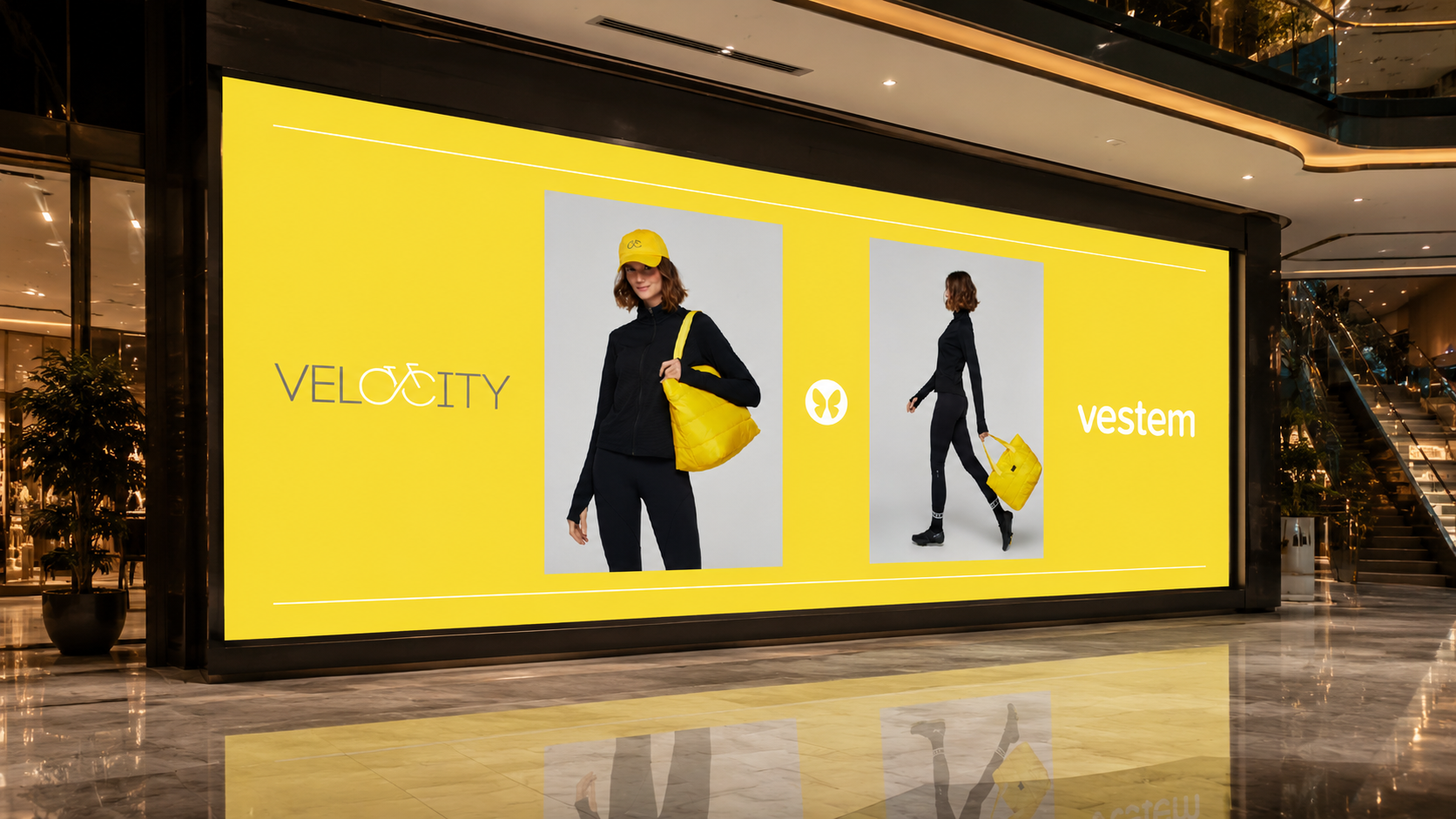 Hero da campanha Velocity Vestem